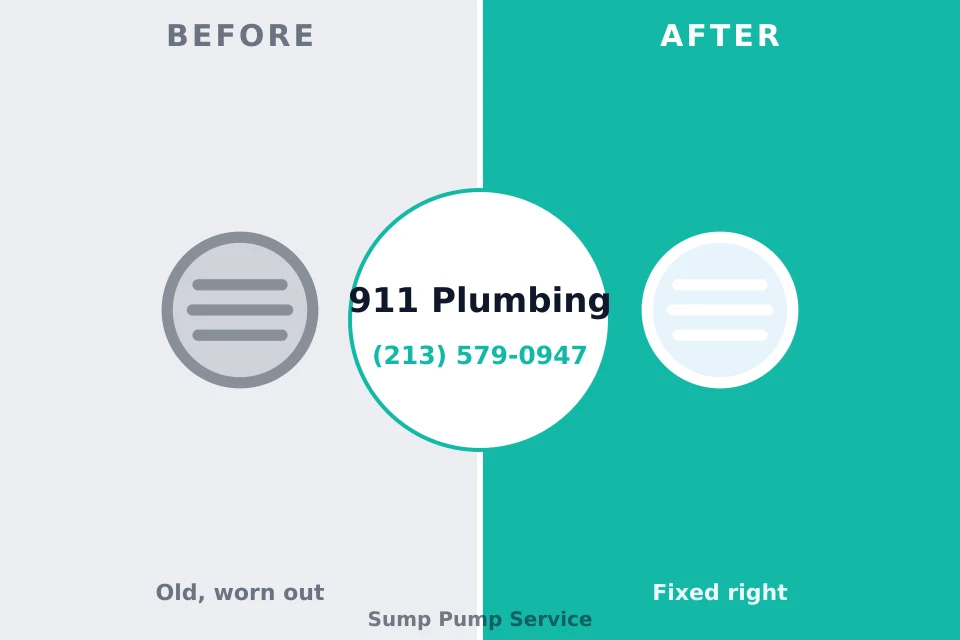 Before and after: plumbing company Newport, OR